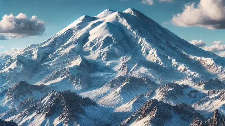DALL·E 2025-03-22 18.20.20 – A highly realistic image of Mount Elbrus, showcasing its majestic snow-capped peaks and rugged slopes. The scene is captured under a clear blue sky wi DALL·E 2025-03-22 18.20.20 - A highly realistic image of Mount Elbrus, showcasing its majestic snow-capped peaks and rugged slopes. The scene is captured under a clear blue sky wi